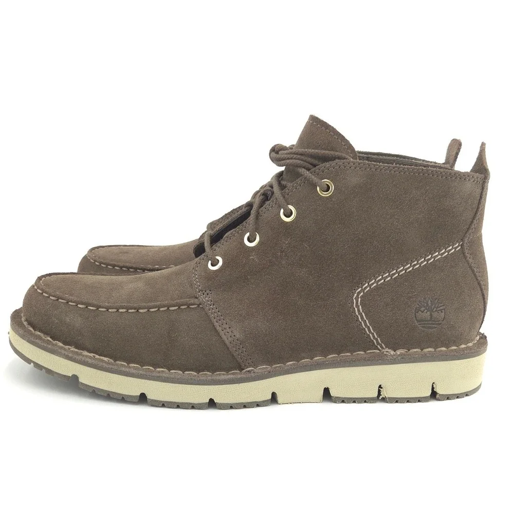 Timberland Westmore Chukka Boots Mens 9.5M Brown Suede Mid Lace TB0A5YGY901 NEW